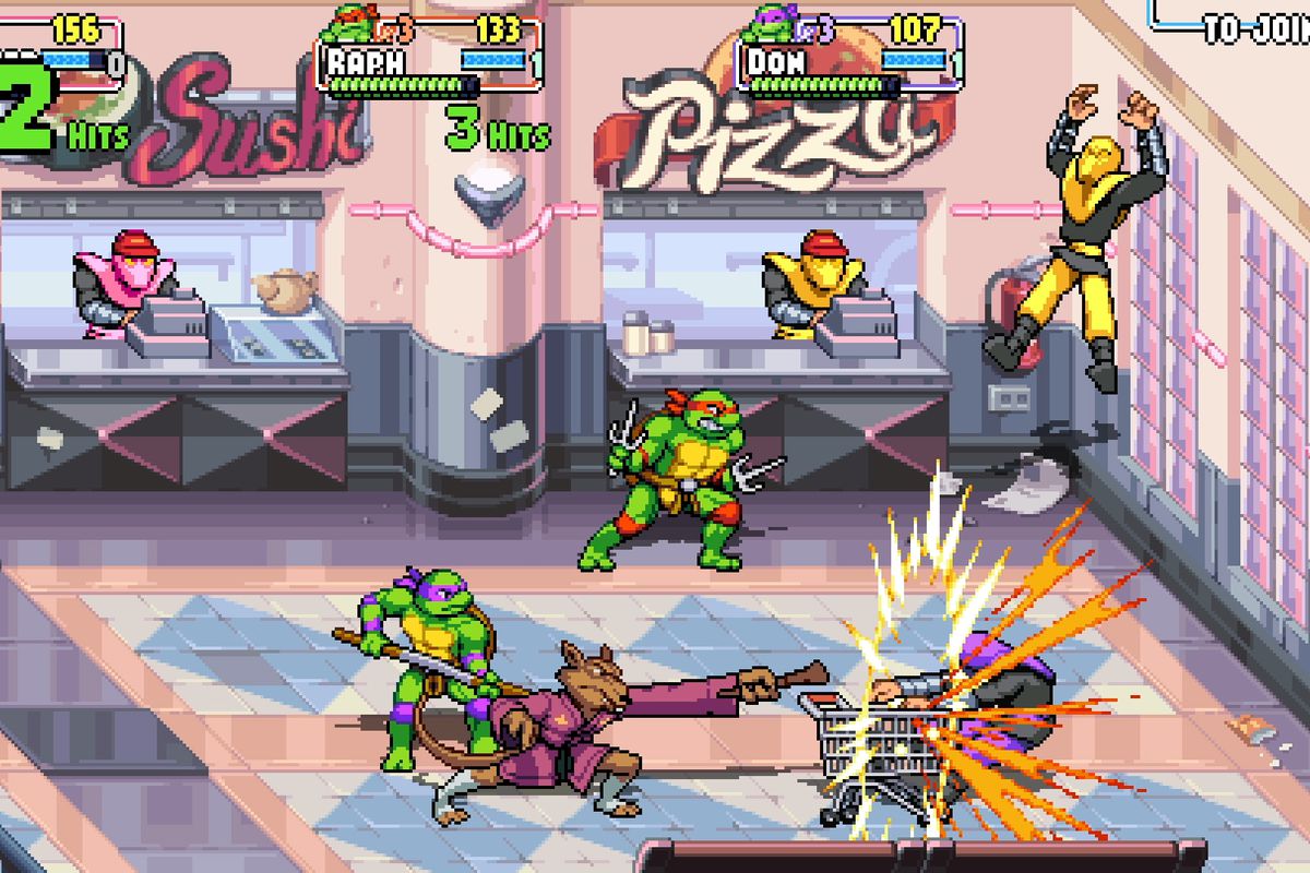 картинка игры Teenage Mutant Ninja Turtles: Shredder's Revenge
