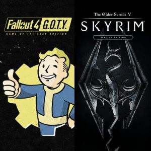 картинка игры Fallout 4 + Skyrim (Все DLC)
