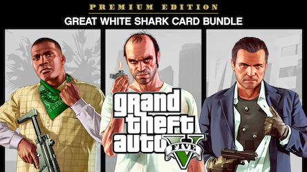Аренда Комплект «Grand Theft Auto V: Premium Edition и платежная карта «Белая акула» (GTA V) PS4 и PS5
